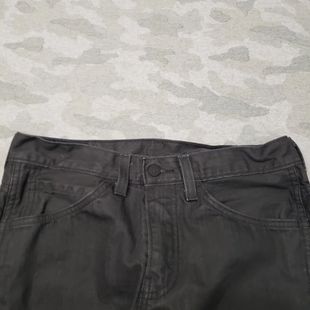 Levi's 513 Jeans Mens 32x30 Gray Slim Stright Stretch
